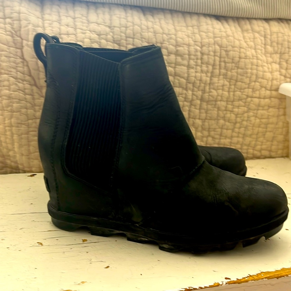 Sorel Joan Uptown Chelsea Bootie black size 7.5 - used